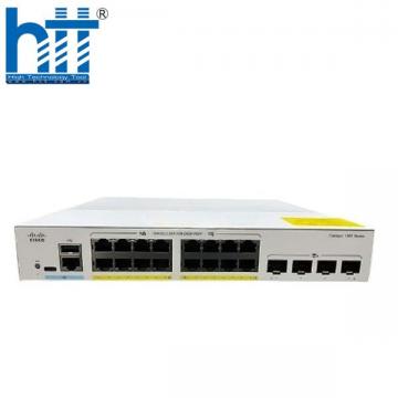 Switch Cisco C1300-16P-4X 16-Ports GE PoE+ 120W, 4 SFP+ Uplink