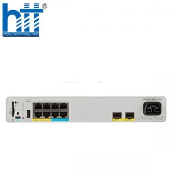 Switch Cisco C9200CX-8UXG-2XH-A Catalyst 9200CX 4-port mGig, 4-port 1G, 2x10G, UPOE, HVDC, Network Advantage