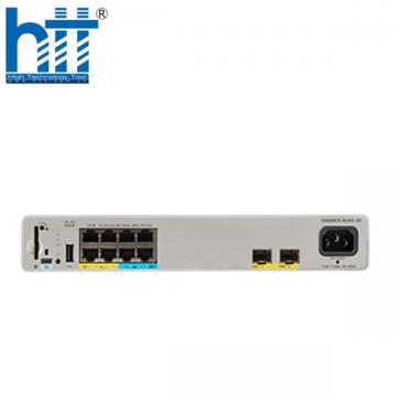 Switch Cisco C9200CX-8UXG-2XH-E Catalyst 9200CX 4-port mGig, 4-port 1G, 2x10G, UPOE, HVDC, Network Essentials
