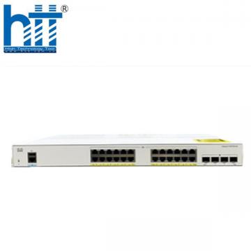 C1000-24P-4G-L | Switch Cisco Catalyst 1000 24x GE PoE+, 4x SFP Uplink