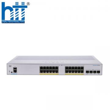 CBS250-24P-4G-EU Switch Cisco 24 PoE+ ports 195W, 4 Gigabit SFP