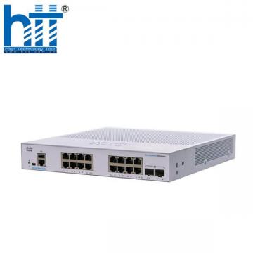 CBS350-16T-E-2G-EU Cisco Business 350 Series 16x10/100/1000 ports, external power.