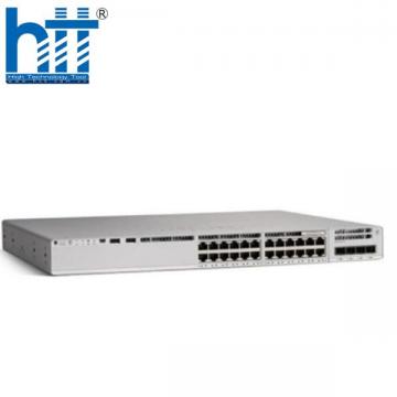 C9200-24T-A Cisco Catalyst 9200 24 Port Data Switch, Network Advantage