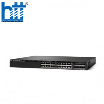 WS-C3650-24PS-L Switch Cisco 24 Ports GE PoE+ 4x1G Uplink LAN Base