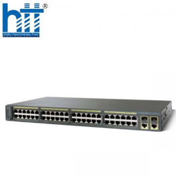 WS-C2960+48TC-S Cisco Catalyst 2960 Plus 48 Ports 10/100, 2 T/SFP LAN Lite