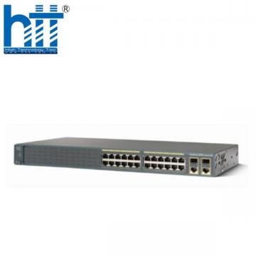 WS-C2960+24LC-L Cisco 2960 Plus 24 Ports FE (8 PoE) 2 T/SFP LAN Base