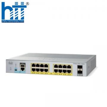WS-C2960L-16TS-LL Cisco Catalyst 2960L 16 Ports GigE, 2x1G SFP, LAN Lite