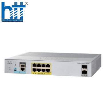 WS-C2960L-8PS-LL Cisco Catalyst 2960L 8 Ports GigE PoE 2x1G SFP Lan Lite