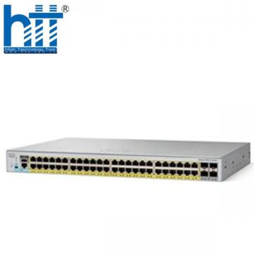 WS-C2960L-48TQ-LL Cisco Catalyst 2960L 48 Ports GigE, 4 x 10G SFP+ LAN Lite