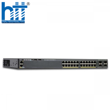 WS-C2960XR-24PS-I Cisco Catalyst 2960XR Stackable 24 PoE+ 370W, 4 SFP, IP Lite