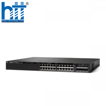 WS-C3650-24TS-S Cisco Catalyst 3650 24 Ports 10/100/1000, 4x1G Uplink IP Base
