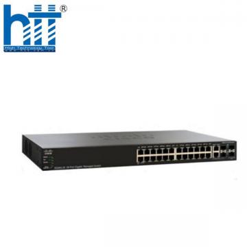 Switch Cisco SG350-28SFP-K9 24 Ports GE SFP 2 Gigabit Copper/SFP