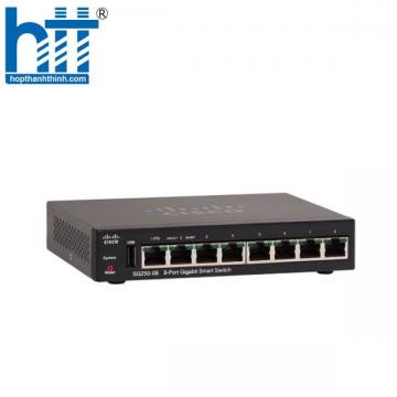 Switch Cisco SG250-08-K9-EU 8 10/100/1000 Ports