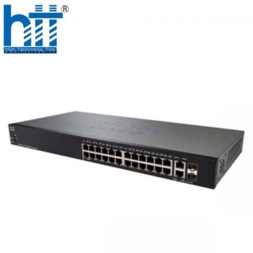 Switch Cisco SG250-26P-K9-EU 24 Ports PoE+ 195W 2x1GE Uplink 