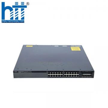 Switch Cisco WS-C3650-24TS-E 24 Ports 1G, 4x1G Uplink IP Services