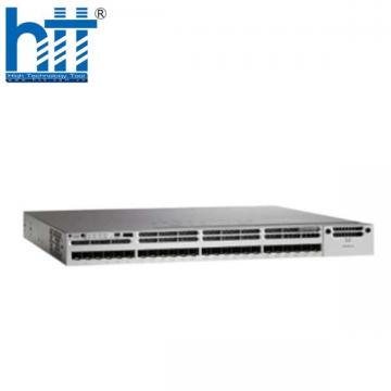 WS-C3850-24XS-E Cisco Catalyst 3850 Stackable 24 SFP+ Ports IP Services