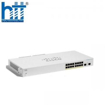 CBS220-16T-2G-EU Switch Cisco Business 16 Ports 1GE, 2 Ports SFP 1G Uplink