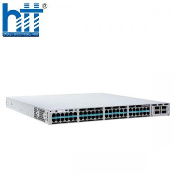 Switch Cisco C9300X-48HX-A Catalyst 9300X 48-port 10G/mGig, modular uplink, UPOE+, Network Advantage