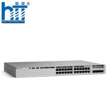 Switch Cisco C9300LM-24U-4Y-A Catalyst 9300 mini 24-port 1G UPOE, 4x 25G uplinks, Network Advantage
