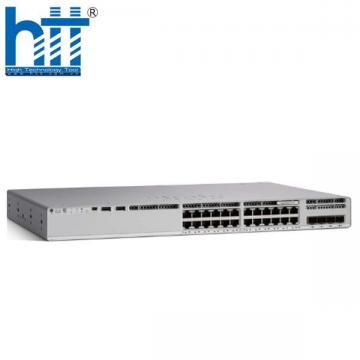 C9300LM-24U-4Y-E Switch Cisco Catalyst 9300 mini 24-port 1G UPOE, 4x 10G uplinks, Network Essentials