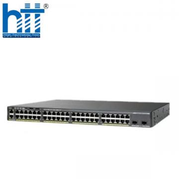 WS-C2960XR-48FPD-I Cisco Catalyst 2960XR Stackable 48 PoE+ 740W, 2 SFP+, IP Lite