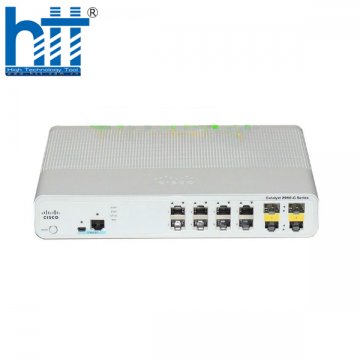 WS-C2960C-8TC-S Cisco Catalyst 2960C 8 Port FE, 2 Combo Uplink LAN Lite
