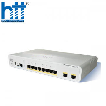 WS-C2960CPD-8PT-L Cisco Catalyst 2960C PD PSE 8 Port PoE+, 2 x 1G, LAN Base
