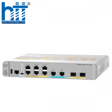 Switch Cisco WS-C3560CX-8XPD-S 8 Ports MultiGE PoE+ 2x10G Uplink
