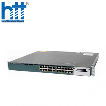 WS-C3560X-24P-E Cisco Catalyst 3560X 24 Port GE PoE, IP Services
