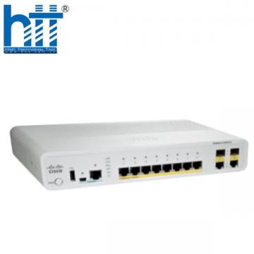 Switch Cisco WS-C3560C-8PC-S 8 ports FE PoE+ 2x Dual Purpose Uplink, IP Base