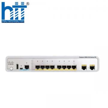 Switch Cisco WS-C3560CPD-8PT-S 8 porst GE PoE 2x 1G Copper Uplink IP Base