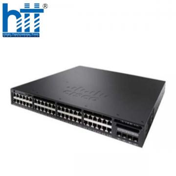 WS-C3650-12X48FD-E Cisco Catalyst 3650 48 Ports PoE+ (12 mGig) 2x10G Uplink IP Services