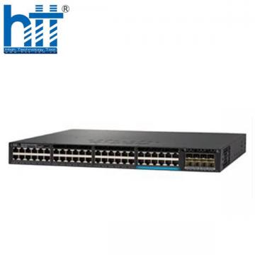 WS-C3650-12X48FD-L Cisco Catalyst 3650 48 Port PoE+ (12 mGig) 2 SFP+ LAN Base