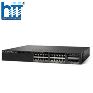 WS-C3650-8X24PD-E Cisco Catalyst 3650 24 Ports PoE+ (8 mGig) 2 SFP+ IP Services