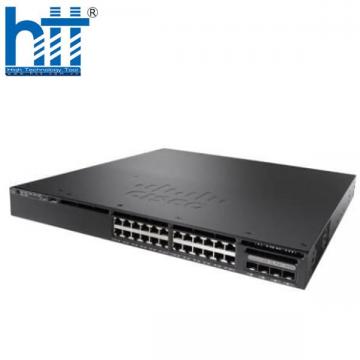 WS-C3650-8X24PD-L Cisco Catalyst 3650 24 Ports PoE+, 2 SFP+ LAN Base