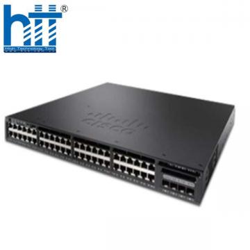 WS-C3650-48FQ-E Cisco Catalyst 3650 48 Ports GE PoE+, 4x10G Uplink IP Services