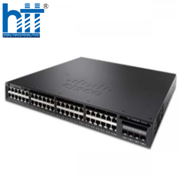 WS-C3650-48FD-S Cisco Catalyst 3650 48 Ports GE PoE+, 2x10G Uplink IP Base
