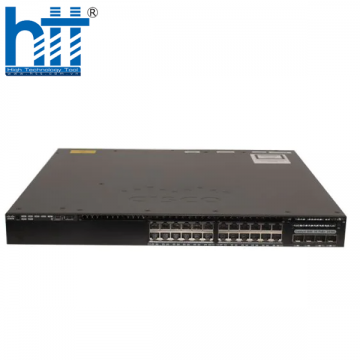 WS-C3650-24PD-S Cisco Catalyst 3650 24 Ports GE PoE+, 2x10G Uplink IP Base