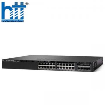 Switch Cisco WS-C3650-24PS-E 24 Ports GE PoE+ 4x1G Uplink IP Services