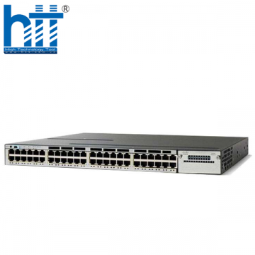 WS-C3750X-48P-S Cisco Catalyst 3750X 48 Port PoE IP Base