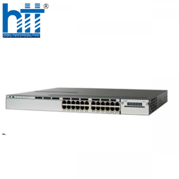 WS-C3750X-24T-S Cisco Catalyst 3750X 24 Ports 10/100/1000 IP Base