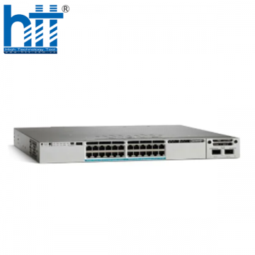 WS-C3850-24U-L Cisco Catalyst 3850 Stackable 24 Port UPOE LAN Base