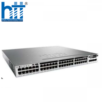 WS-C3850-48P-L Cisco Catalyst 3850 Stackable 48 Port PoE+ LAN Base