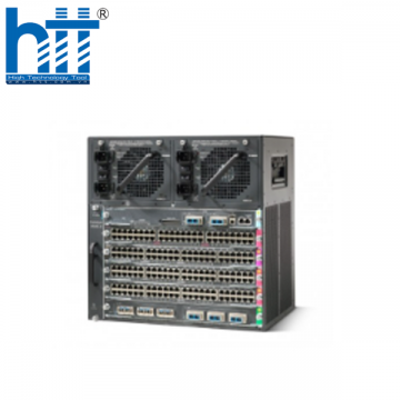 Switch Cisco WS-C4506-E 4506 (6-slot chassis), fan, no power supply