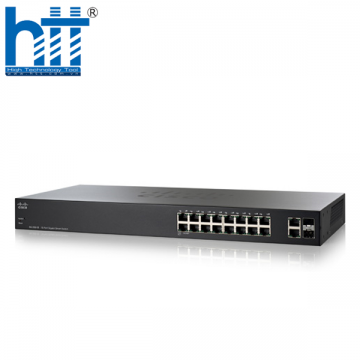 Switch Cisco SG200-18 16 10/100/1000 Ports, 2x1GE Uplink