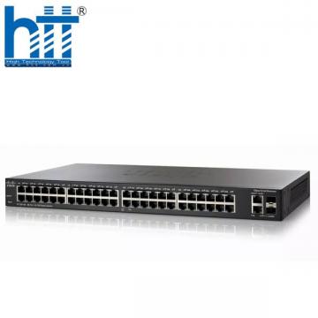 Switch Cisco SF200-48P 48 Ports PoE 180W 2x1GE Uplink