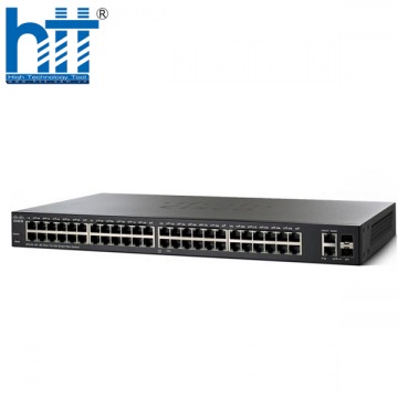 Switch Cisco SF220-48P 48 Ports PoE 375W 2x1GE RJ45/SFP Uplink