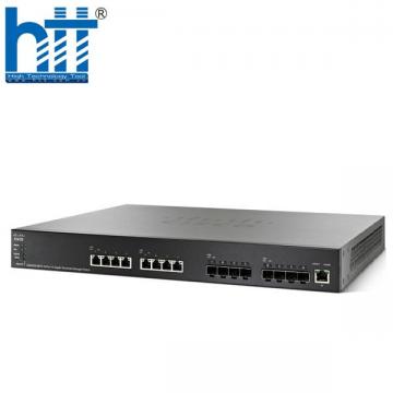 SG550XG-8F8T-K9-EU Switch Cisco 8 Ports 10GE RJ45, 8 Ports 10GE SFP+