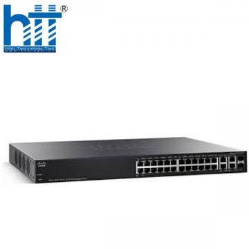 Switch Cisco SF350-24-K9 24 FE Ports 2 GE RJ45/SFP + 2 SFP Ports