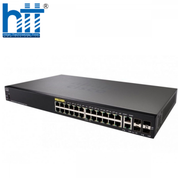 Switch Cisco SF350-24MP-K9 24 FE Ports PoE+ 375W 4x1GE Uplink
